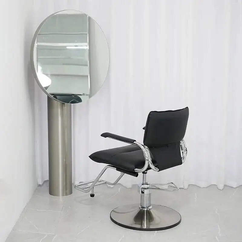 

Barbershop Simple Shave Comfort Barber Chair Swivel Perm Lift Barber Chair Hair Dyeing Silla De Barbería Salon Furniture