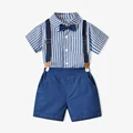 Blue with strap