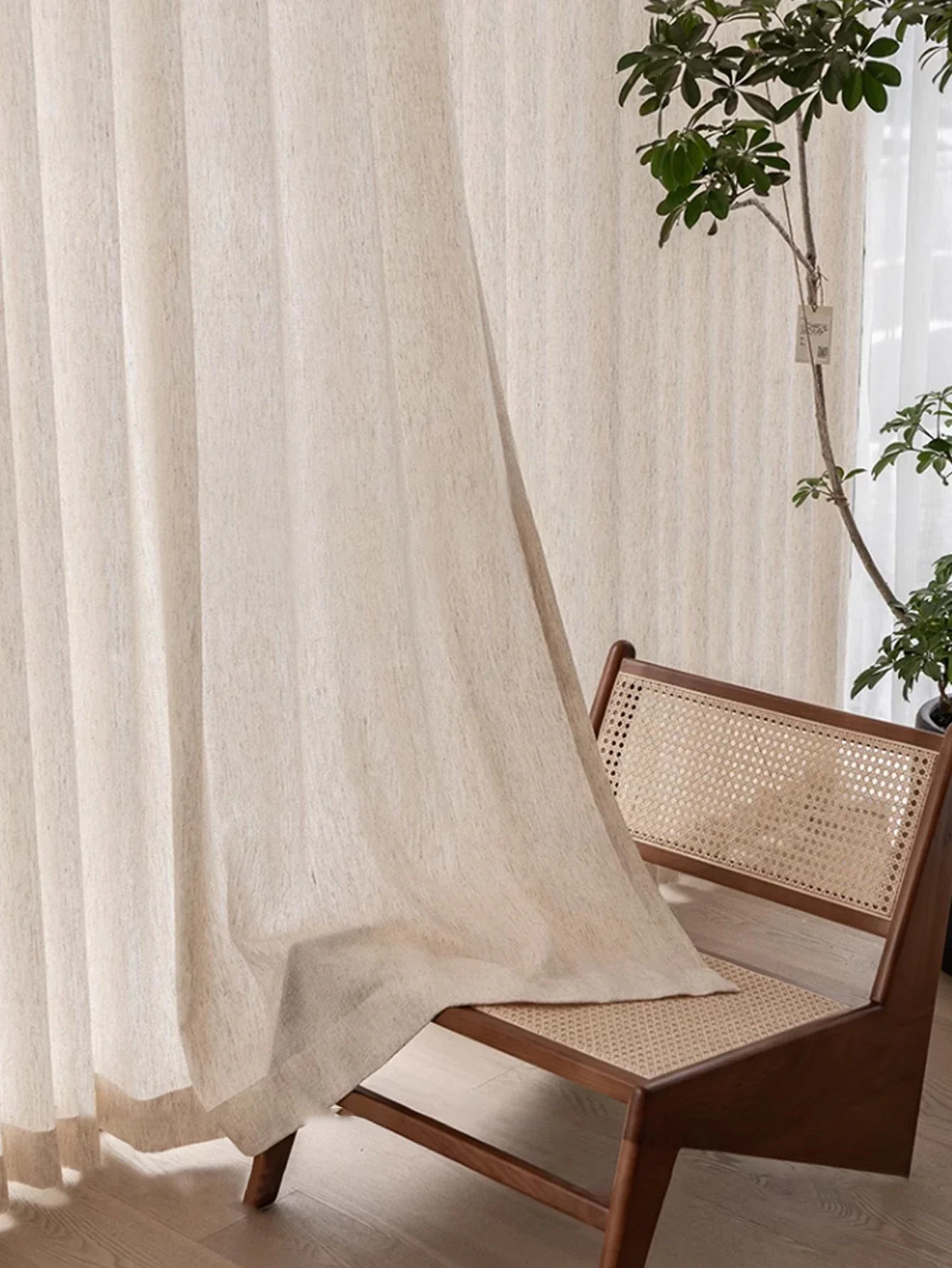 

Morden Curtain French Vintage High Sense Gauze Curtains Light Opaque Window Screen Living Room Bay Window Cream