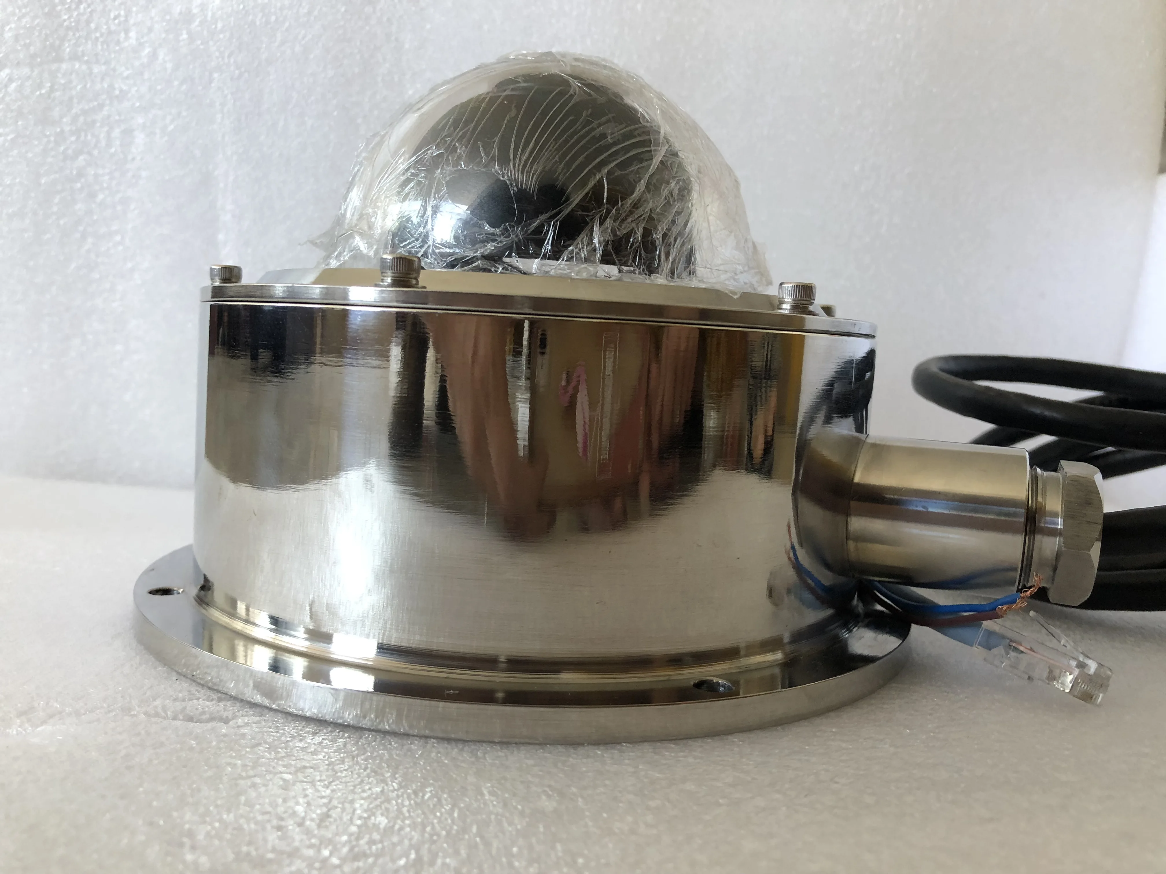 IP68 방폭 천장 장착 돔 카메라 브래킷 스테인리스 스틸 304 316 광각 야간 투시 기능 및 1년 보증