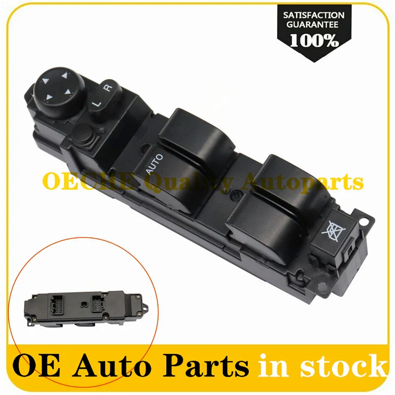 DF73-66-350 DF71-66-350A ABS Left Driver Front Power Window Switch For Mazda 2 Hatchback 2011 2012 2013 2014