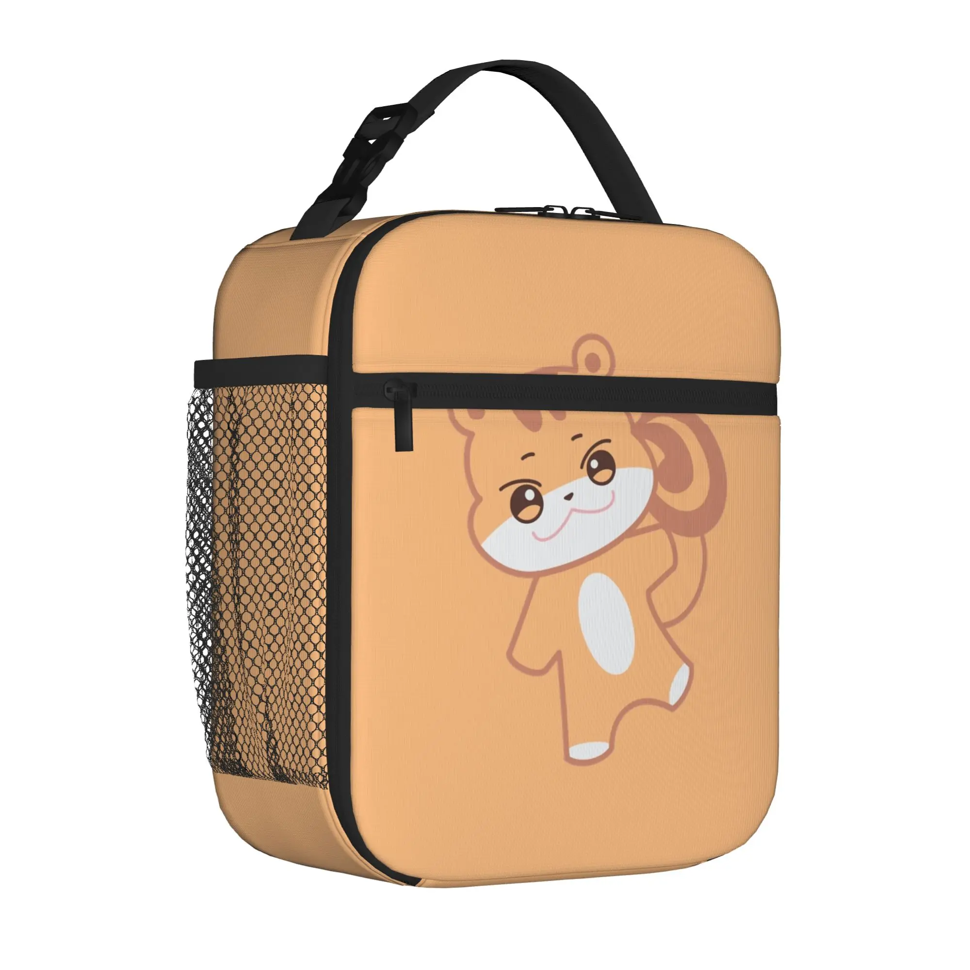 Kpop Boy Group A-Ateez Thermal Insulated Lunch Bag for Work  Portable Food Bag Cooler Thermal Food Box