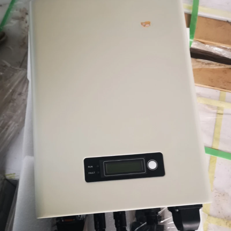 English display of photovoltaic grid connected single-phase three-phase series inverter