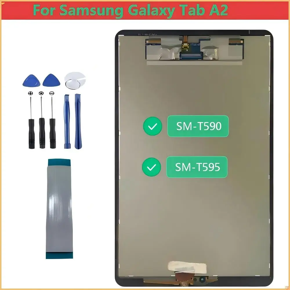 

For Samsung Galaxy Tab A2 SM-T590 SM-T595 T590 T595 2018 10.5" LCD Display Touch Screen Digitizer Glass Assembly Repair