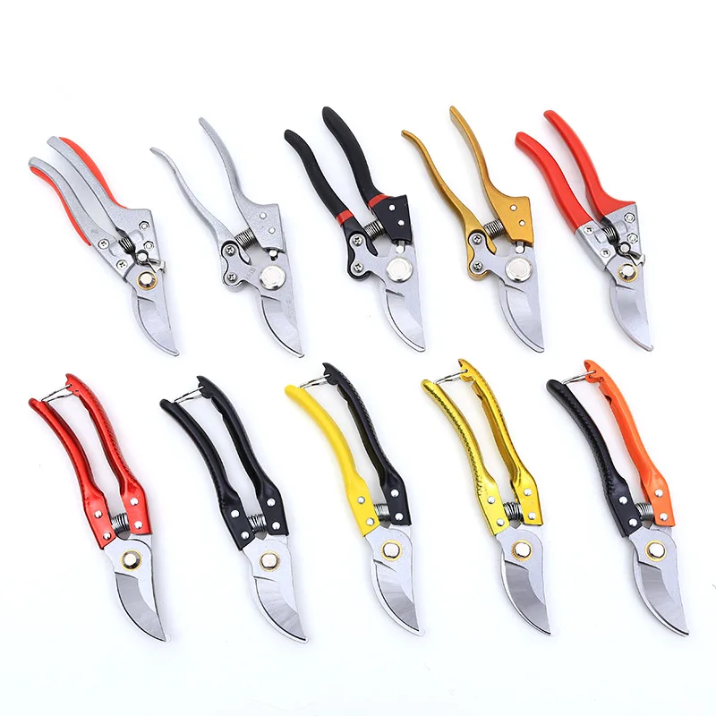 Stainless Steel Pruning Shears Labor-saving Manual Grafting Shears  Portable Multi-functional Fruit Branch Shears