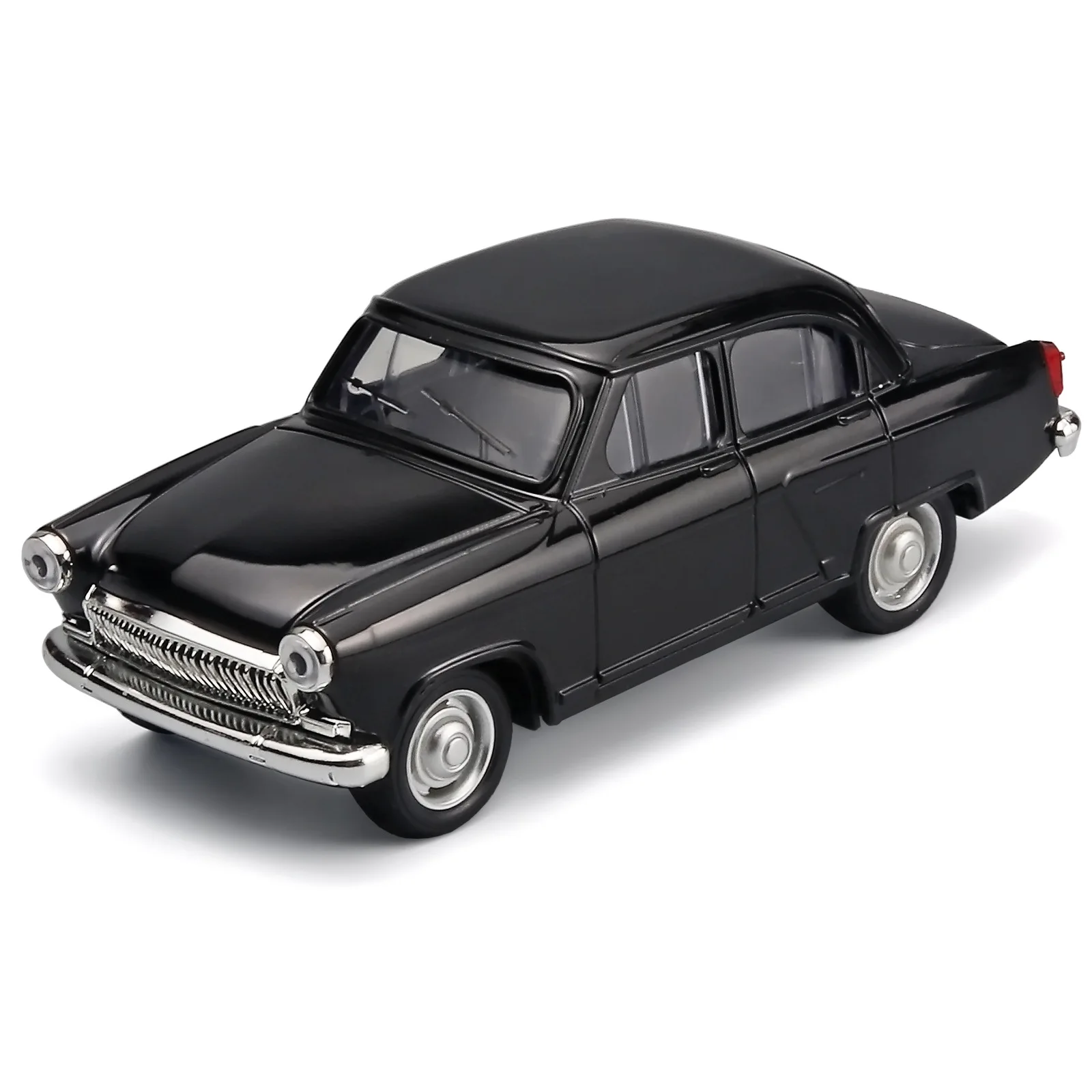 1:43 Volga GAZ-21 Alloy Car Model Diecast Metal Toy Car Model Simulation Collect Hobby Gifts Classic Vehicle Desktop Decorations