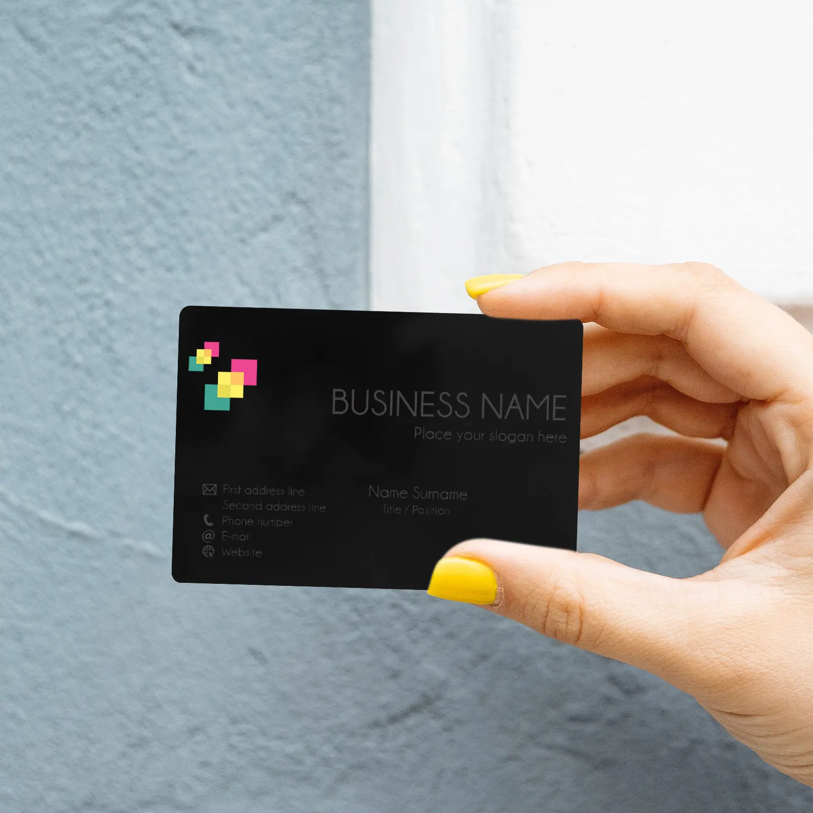 

8Pcs Metal Business Cards Blank Metal Name Cards Sublimation Engraving DIY Printing Business Card Blanks Name Card