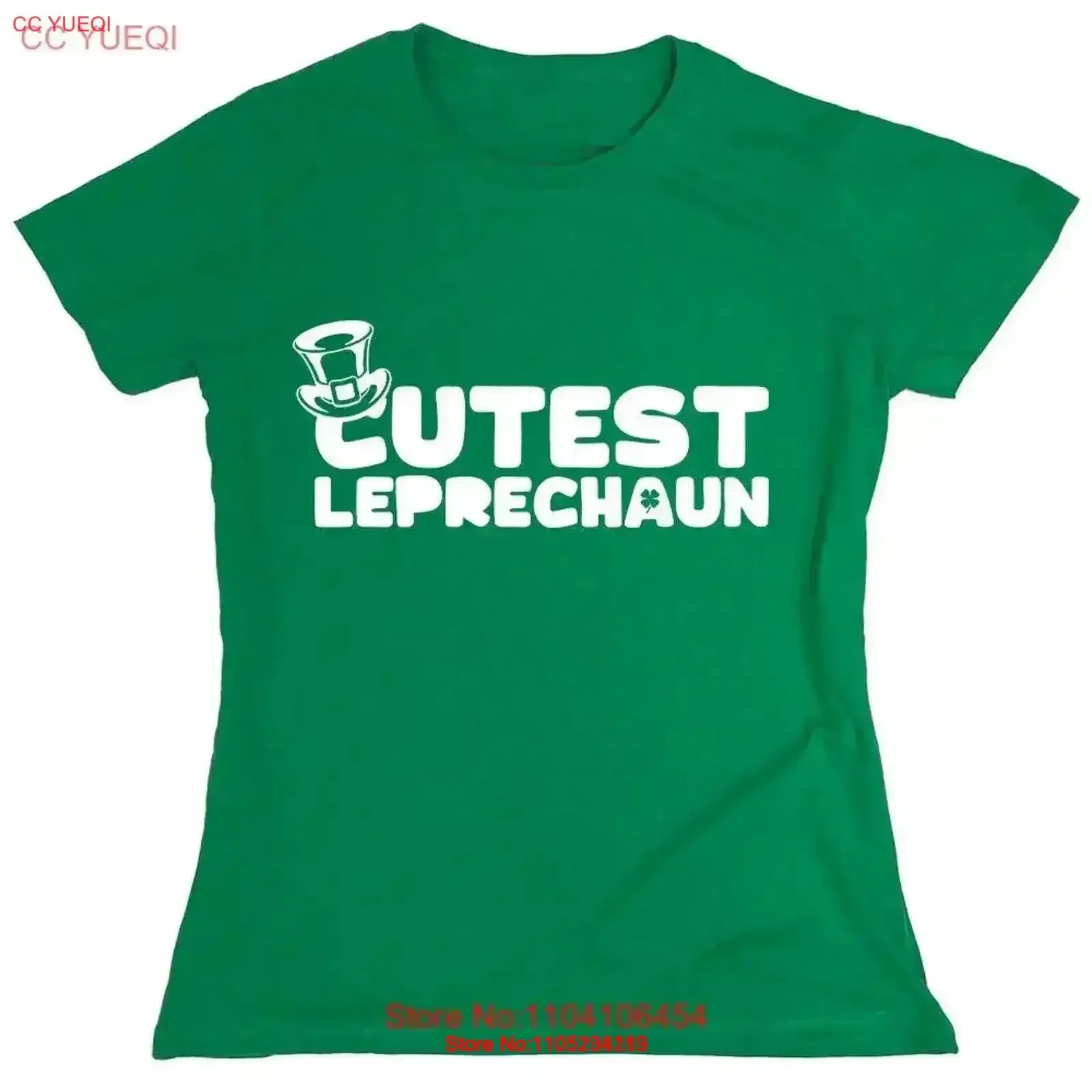 

Cutest Leprechaun Sarcastic Novelty s Funny Womens T Shirt vintage Washed Versatile fashion Slightly graphic vintage Washed