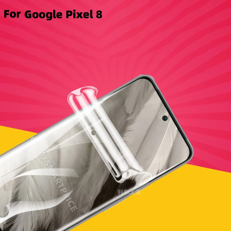 

Soft Hydrogel Clear Screen Protector for Google Pixel 9/8/7/6/5a/4a 5G/Pro Fold 10pcs