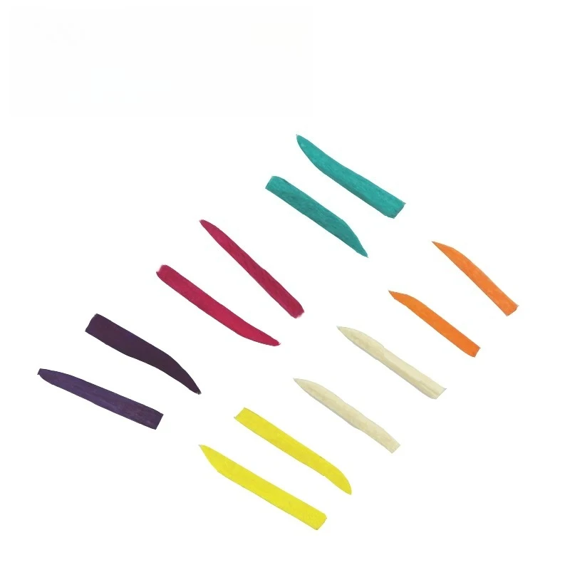 3×240Pcs/Box Dental Wooden Wedeges Dental materials Colorful Disposable Fixing Wedges Interdental Composite