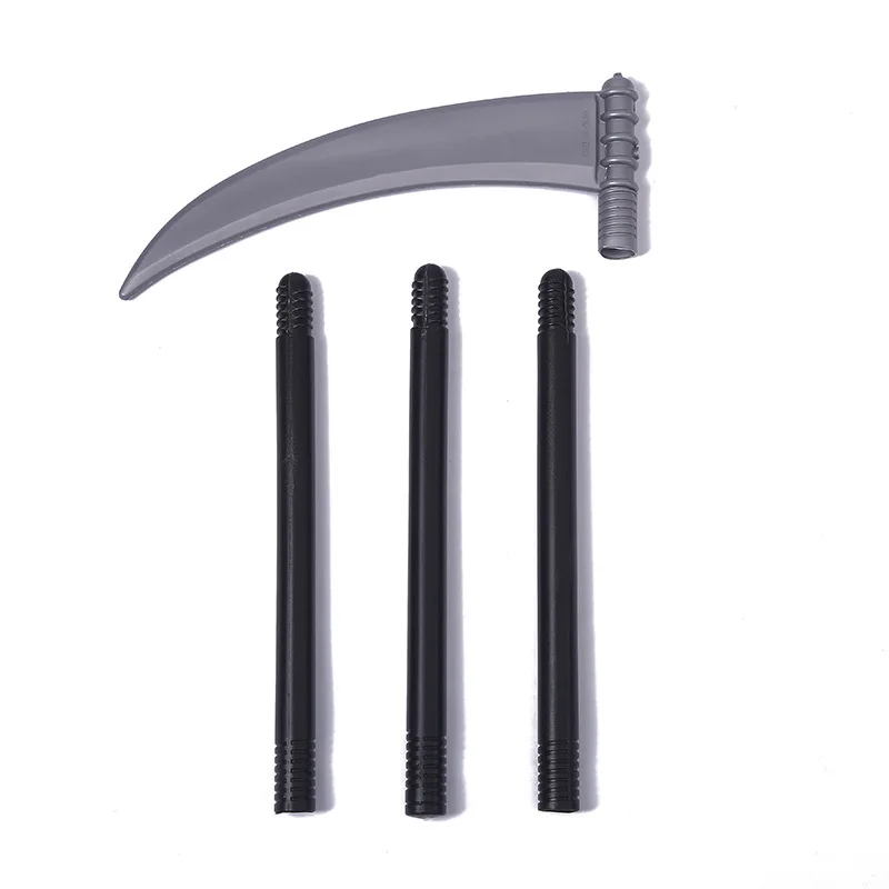 Puntelli per armi Cosplay di Halloween Demon Pirate One-sided Axe Fork Hook Sword