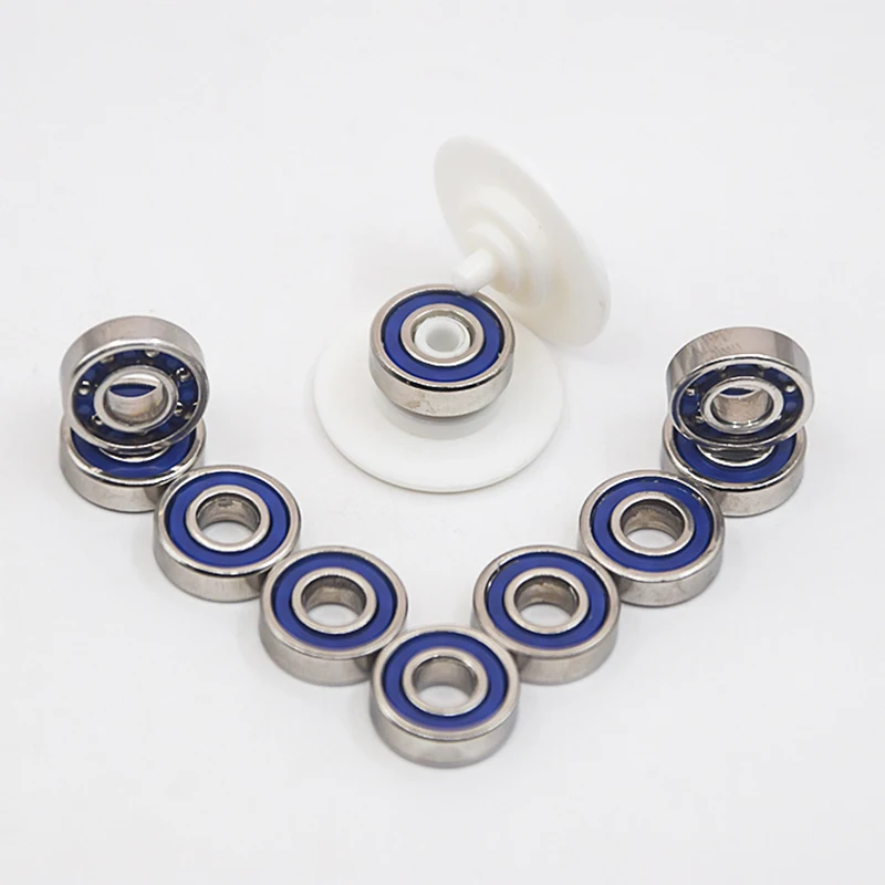 10pcs Mute Bearing For Spinner High Quality Bearings Fingertip Gyro Inline Roller Wheel Bearing