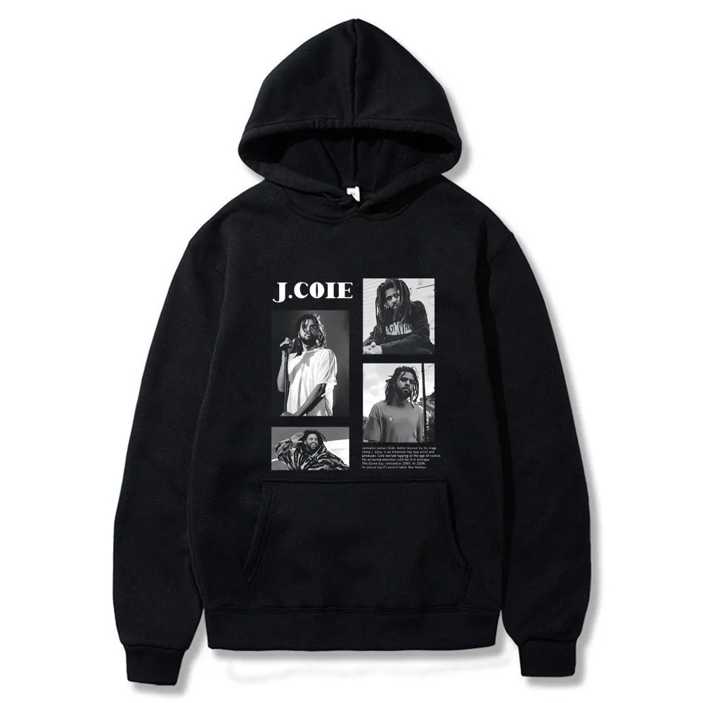 

Rapper J Cole Graphic Hoodie Men's Hip Hop Fashion Sportswear Men Women Casual Fleece Cotton Hoodies Unisex Oversized Pullover