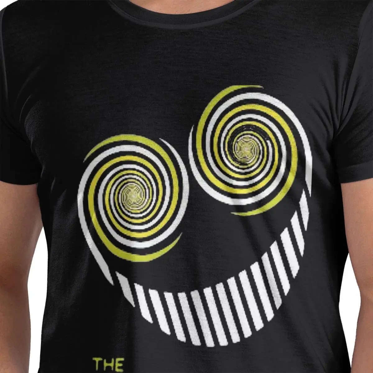 

Футболка Smiler Alton Towers Merch Uk Active из 100% хлопка, мужские футболки большого размера, мужские футболки с круглым вырезом и коротким рукавом, S-6XL