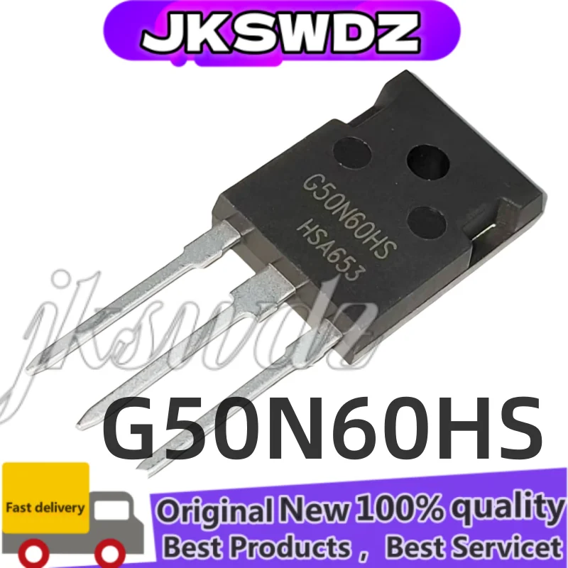 

New original 10PCS/Lot SGW50N60HS G50N60HS or SGW50N60 G50N60 50N60 TO-247 50A 600V Power IGBT transistor