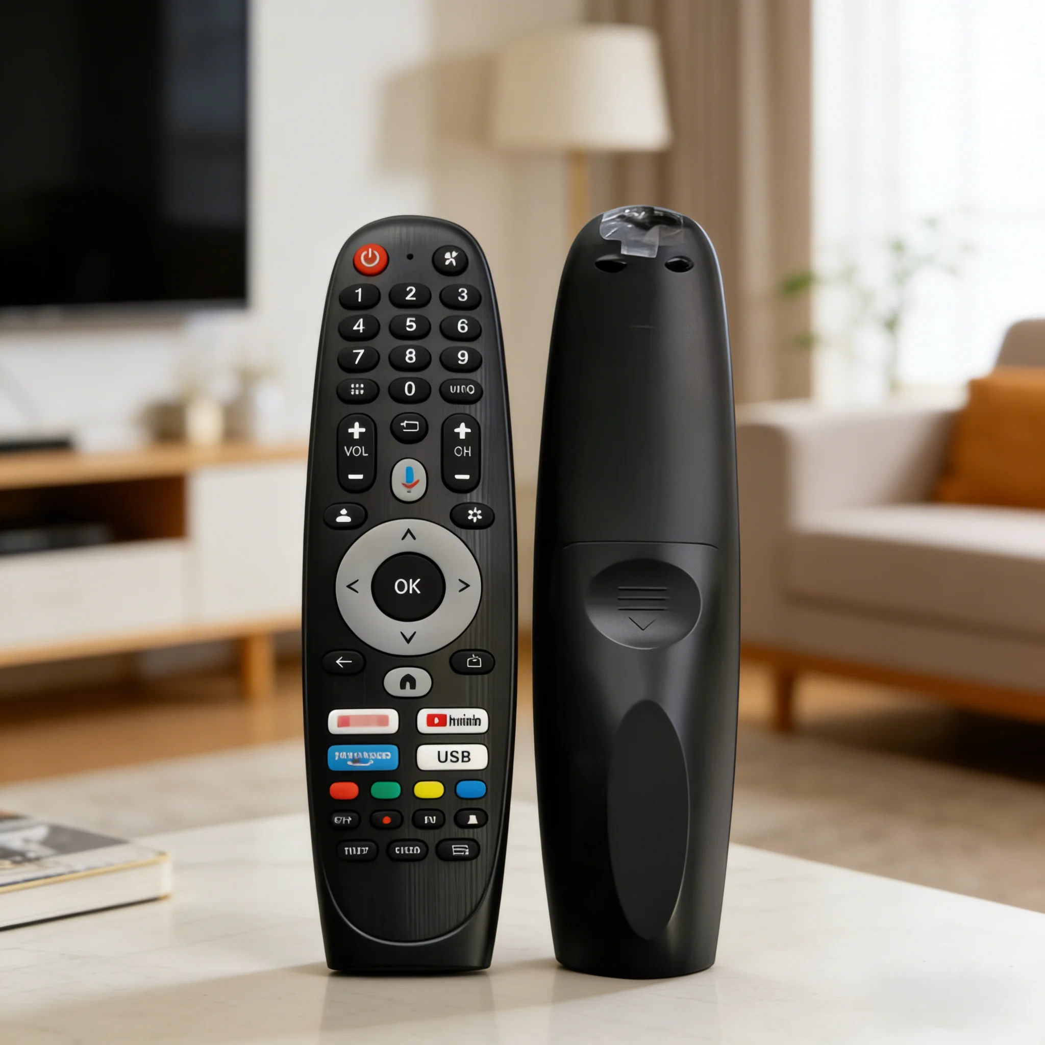 

Universal Voice Remote Control RCKGNTVV007 for Caixun Hyundai RCA BLAUPUNKT TV Audio Command Receiver Spare Parts