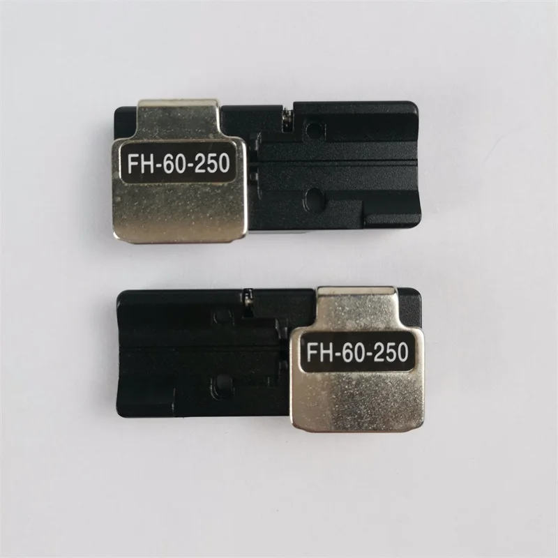 Abrazadera de fibra FH-60-900 para FSM-70S, 80S, 70R, 60R, 12S, 22S, 80C, empalmes de fusión, soporte de fibra de 900um de diámetro, 900um/250um