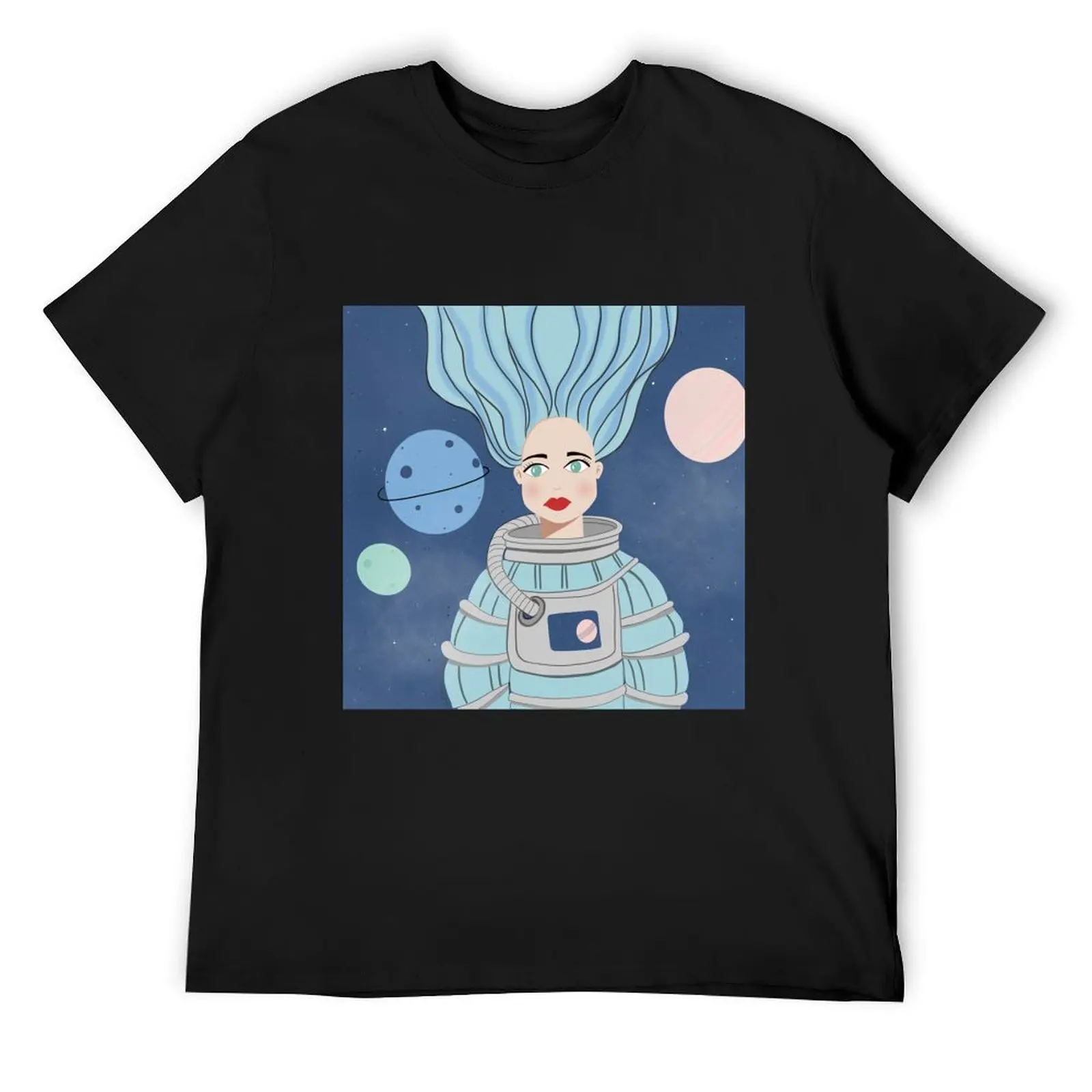 

Floating T-Shirt anime figures sports fans cute tops mens t shirt graphic