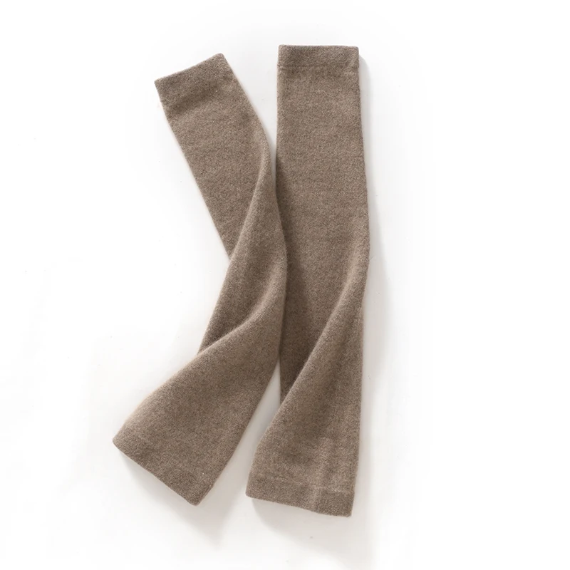 캐시미어 레그 워머 남녀공용 신축성 있는 무릎 높이 레그 슬리브 사계절 착용 가능 편안함과 스타일 (1쌍)