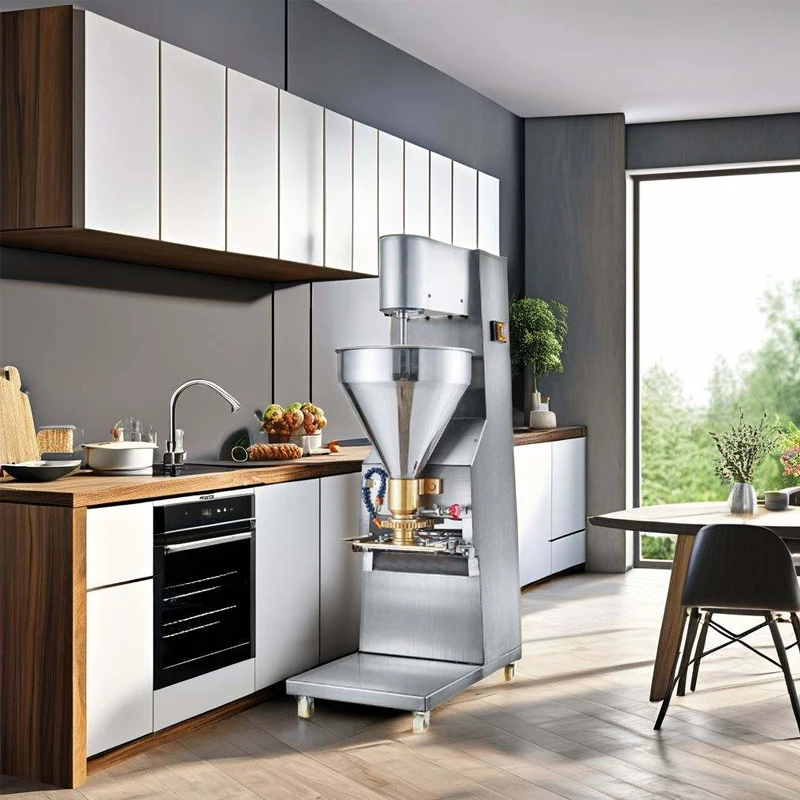 Профессиональная машина для изготовления шариков из говядины из нержавеющей стали, коммерческая машина для формования шариков из рыбы и редиски