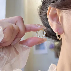 925 Sterling Silver Earrings Fashionable Temperament Earrings Birthday Gifts For Women Fine Jewelry