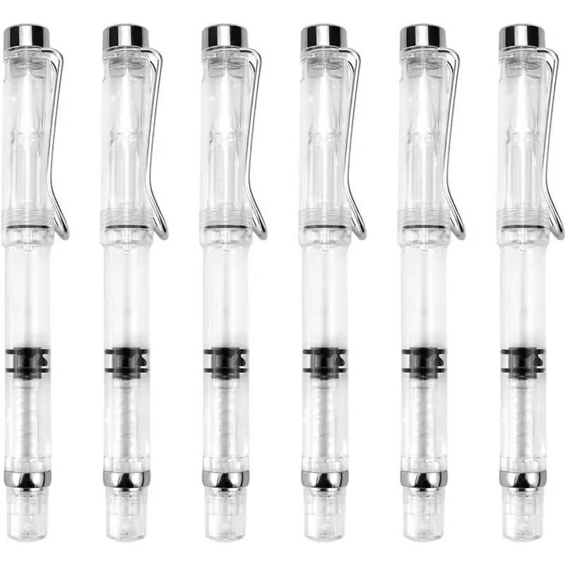 A53M-For Watercolor For Water Brush Pen Set-Refillable Fountain Pen(6 Pcs) For Calligraphy Painting Drawing Scrapbooking