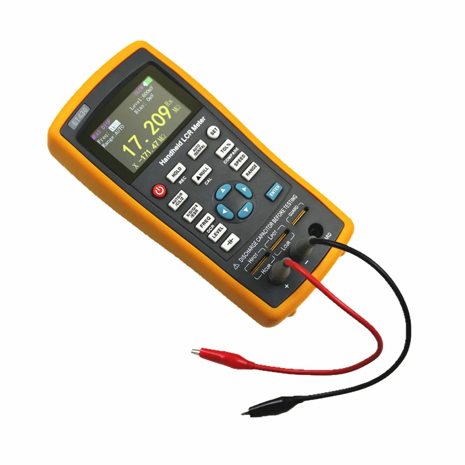 LCR Digital Bridge ET430 High Precision Tester For Measuring Resistance Inductance Capacitance Meter