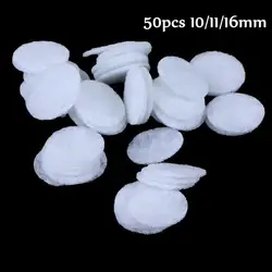 50pcs Microdermabrasion Cotton Filter Replacement Peeling Parts For Face Care & Blackhead Removal Beauty Machine 10/11/18mm