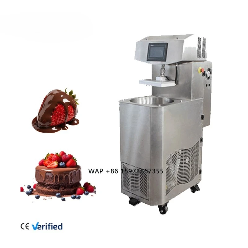 LST New 25L /60L Chocolate Tempering Machine Automatic Chocolate Melting Machine with PLC Screen for Chocolate Making Machine