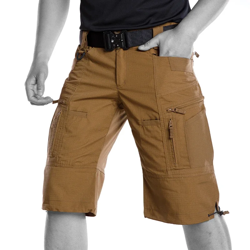 

PRO Тактические шорты P40, летние уличные брюки-карго с несколькими карманами, износостойкие дышащие шорты, походные брюки для кемпинга и путешествий