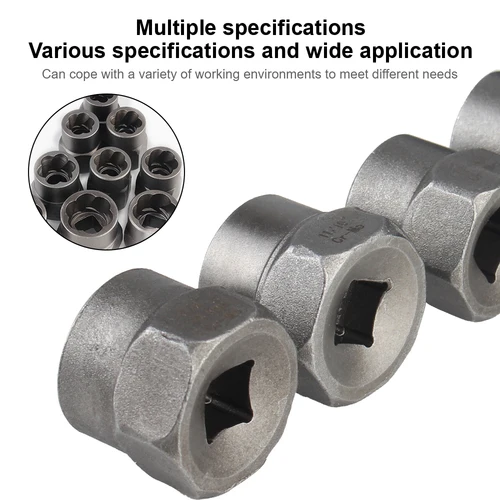 Imagen 2 del producto Accesorio Extractor de tornillos dañados, Kit de herramientas manuales, removedor de tuercas de perno, 26 unids/set, Kit de herramientas de reparación de automóviles, herramienta de enchufe de extracción de tuercas de perno