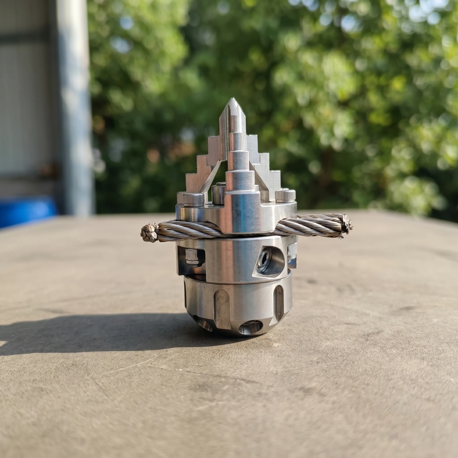 Rotating Spray Nozzle with Thread 304 Stainless Steel Pipe Cleaning Nozzle High-Pressure Industrial for Plumbers