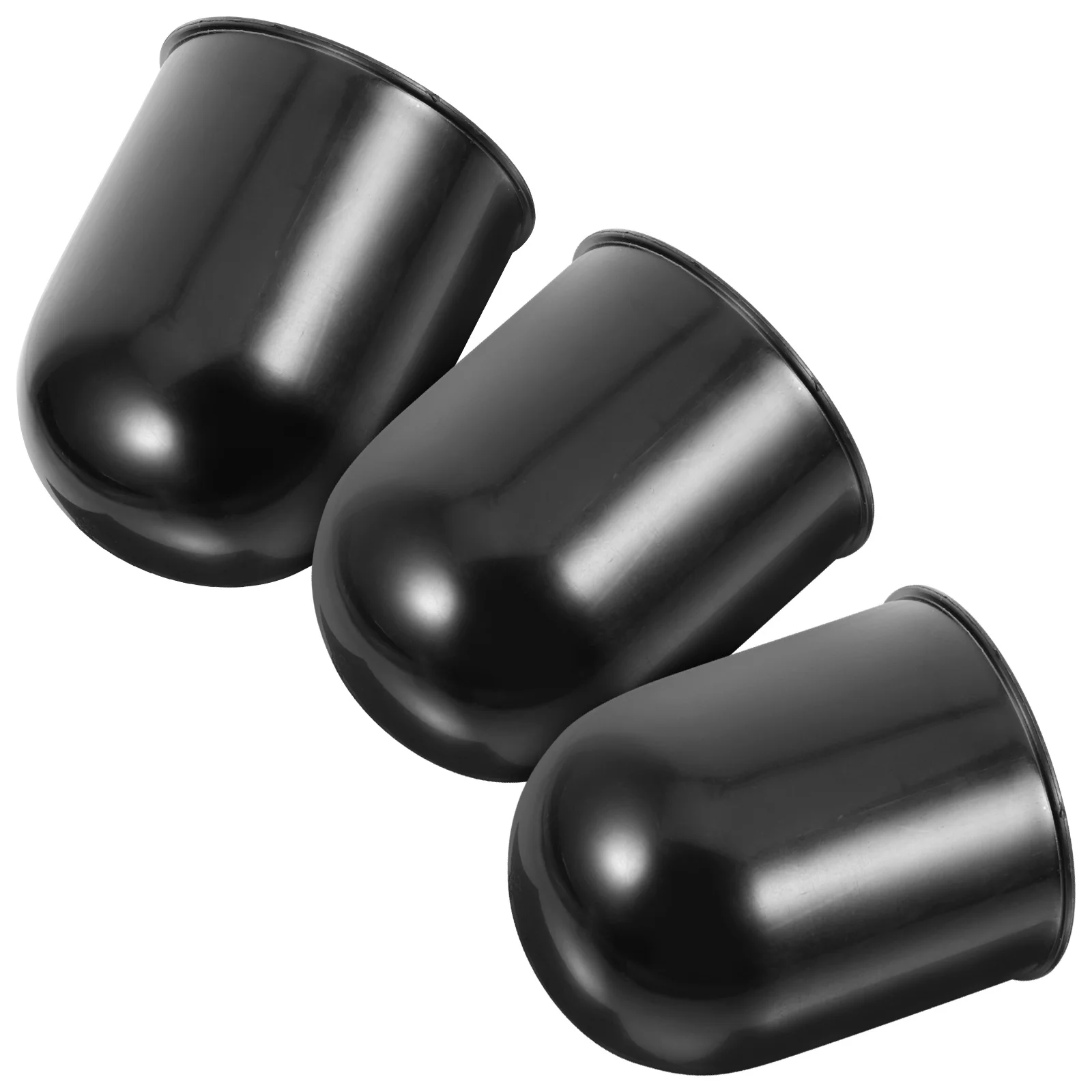 

3Pcs Toilet Brush Cup Stylish and Functional Bathroom Supply Easy to Store and Place Toilet Bowl Brush Holder Plunger Holder