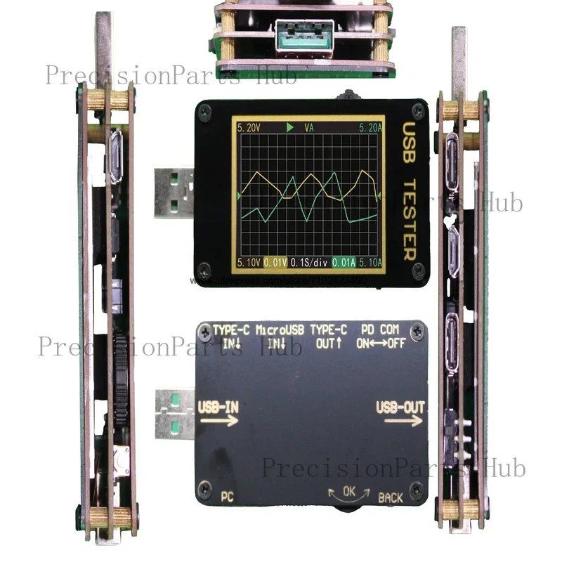 KYK88 Fast Charging Protocol Detection QC/PD Protocol Deception USB Current and Voltage Offline Recording Power Meter