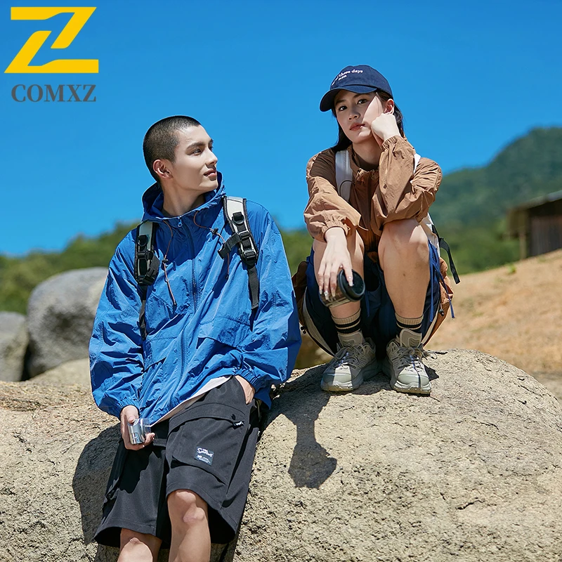 UPF50+ سترة حماية من الأشعة فوق البنفسجية من الحرير الجليدي خفيفة الوزن ومسامية للاستخدام في الهواء الطلق للرجال والنساء ملابس مقاومة للشمس صيفية وصيد الأسماك والتخييم #4