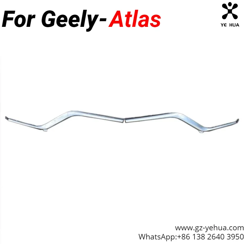 For Geely Atlas Azkarra Boyue Pro 2022 Bumper Front Decorative Strip Car Parts Car Modification Parts