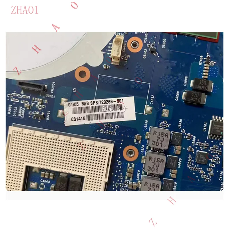 Z  For HP Touchsmart ENVY 17 17-J Motherboard 720266-501 6050A2549801 N14P-GV2-S-A1