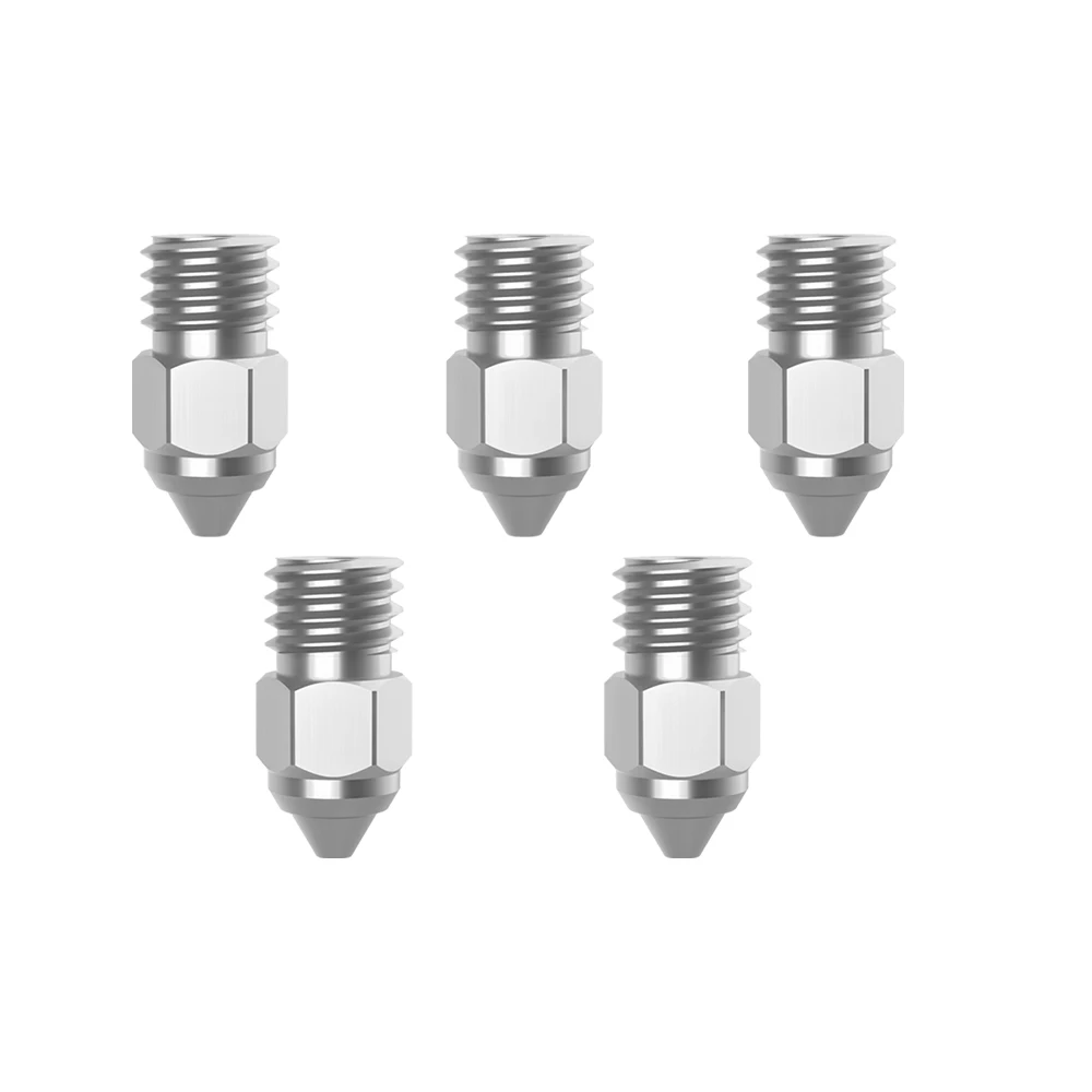 5 قطعة 0.4 مللي متر 0.25 0.6 0.8 مللي متر MK-HF فوهة عدة ل Creatity CR-6 SE Ender-6 Ender-3 زائد Ender-5 V2 Sermoon ثلاثية الأبعاد أجزاء الطابعة