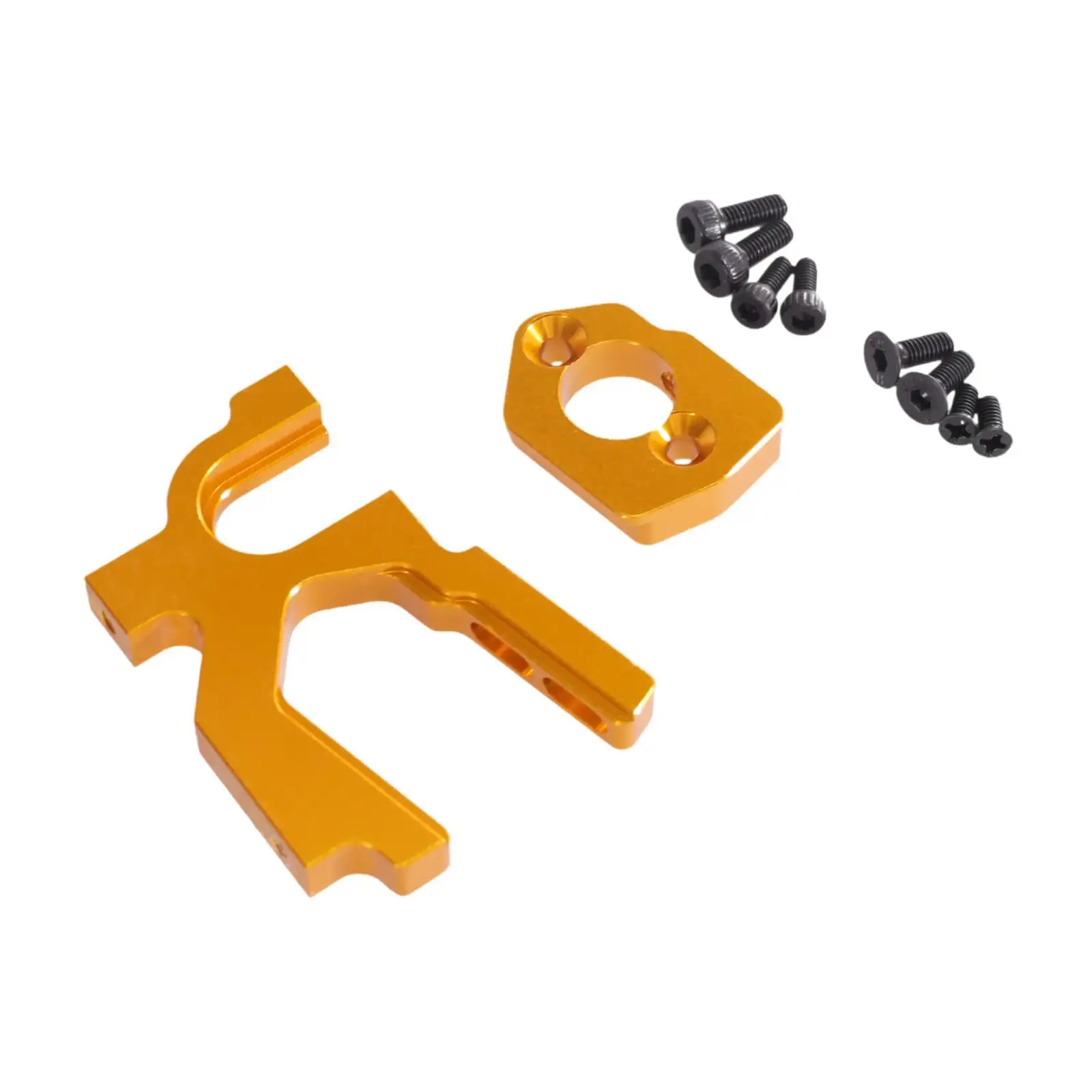 Aluminum Alloy RC Car Motor Mount Adjustable Upgrade Holder Spare Parts for Wltoys 1 14 144001 124019 RC Car