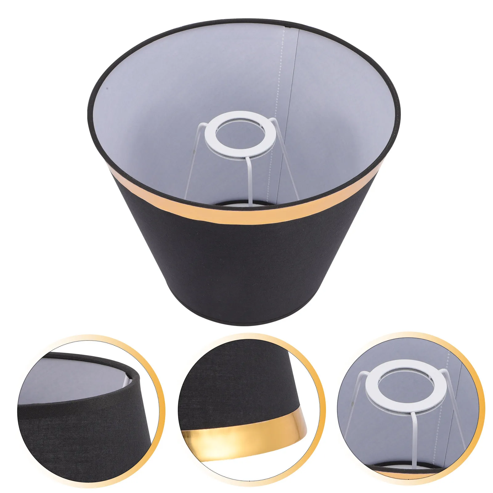 Modern Fabric Drum Lamp Shade Cover Enhances Light Comfort Guards Bulb Keeps Bright Longer Stylish Home Decor for Dining Study