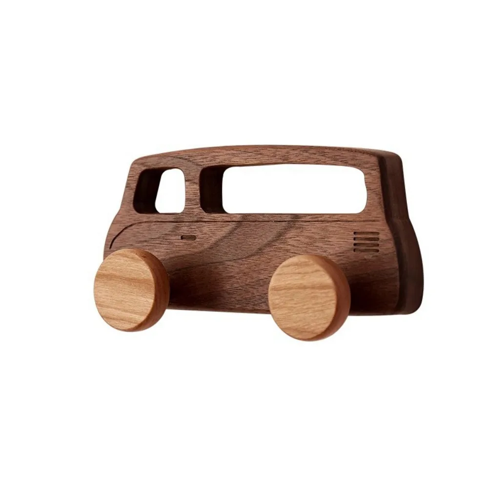 

Multifunctional Wall Mounted Wood Car Shaped Hooks Decorative Vintage Cartoon Car Wall Hooks Cute Coat Bag Hook Living Room