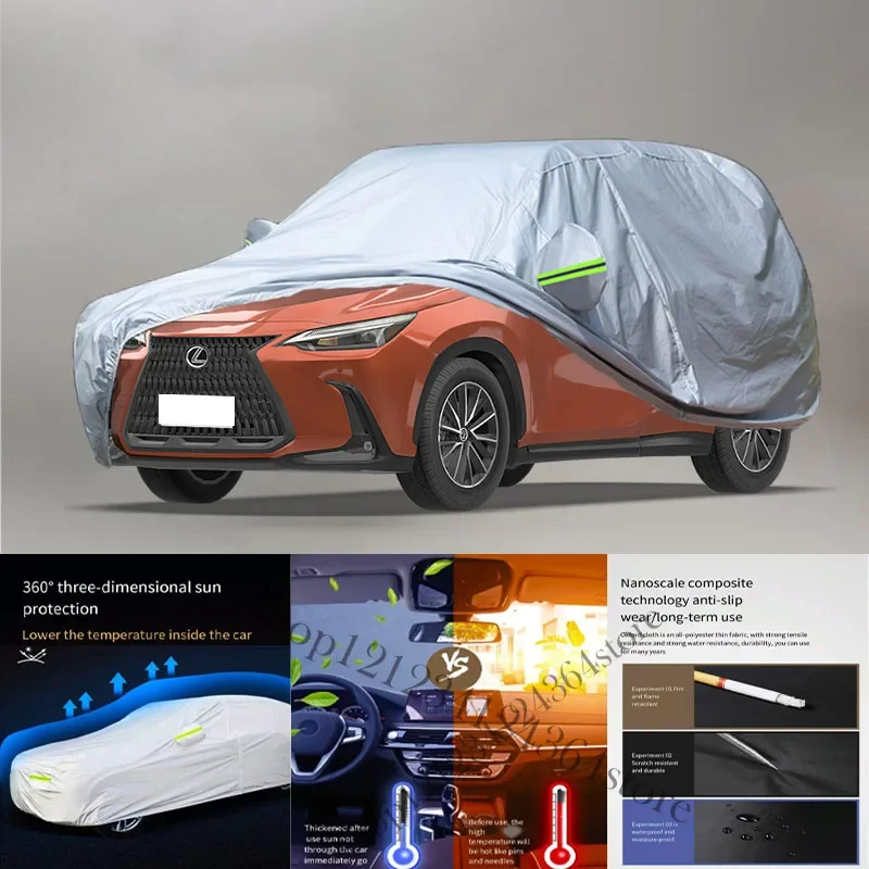 

For Lexus NX 210T Car cover Exterior Car Cover Outdoor Protection Full Car Covers Waterproof Sunshade Snow Cover Anti UV