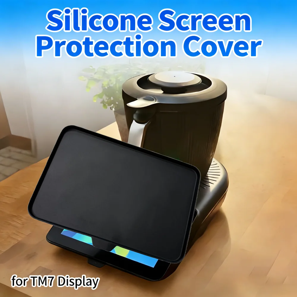 

Силиконовая защитная пленка от царапин для Vorwerk Thermomix TM7, водонепроницаемая, пылезащитная, простая в установке пленка, кухонные инструменты