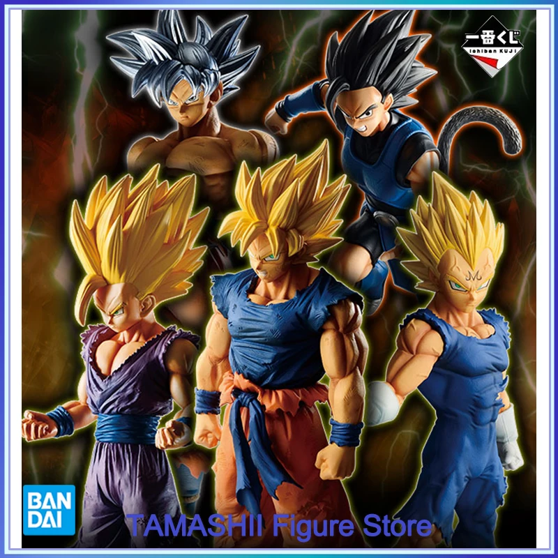 Original Dragon Ball Ichiban Kuji Super Saiyan Son Gohan Goku Vegeta Shallot Battle of World Legends Action Figure Model Toys