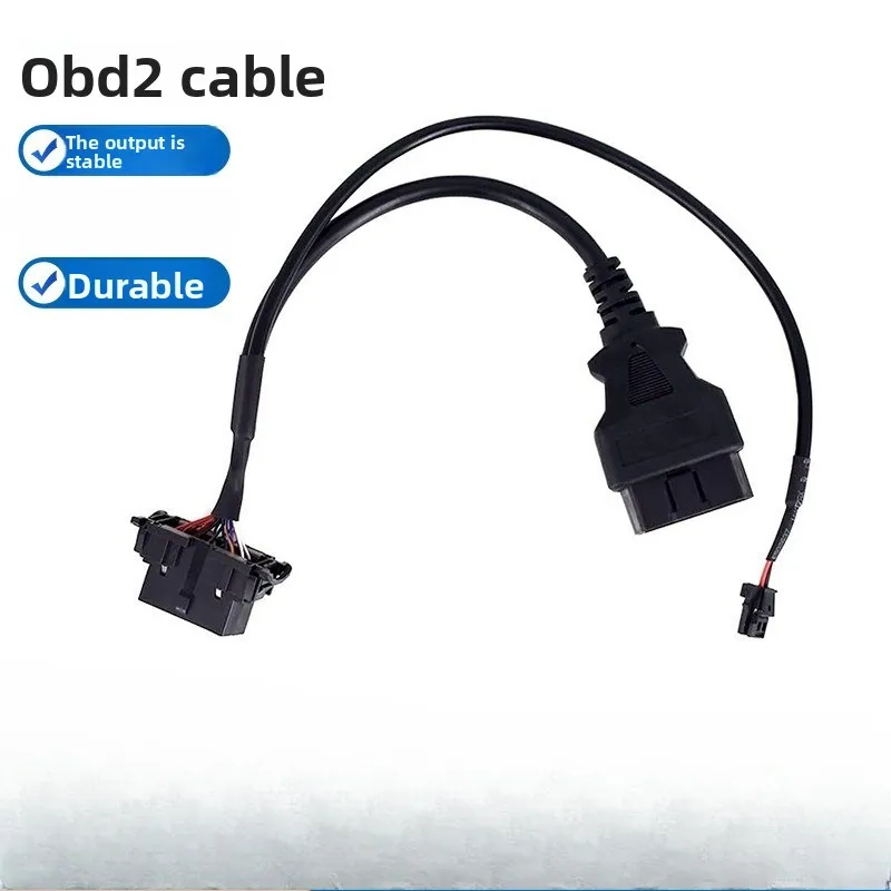 Автомобильный OBD 16-контактный адаптер для защитной двери, обходной кабель OBD2, подходит для Dodge Cummins RAM HD 2018-2020 для Benz