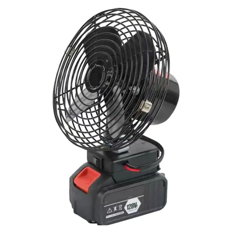 

Портативный вентилятор с литиевой аккумуляторной батареей и интерфейсом Dayi, подходящий для кемпинга и походов на открытом воздухе.