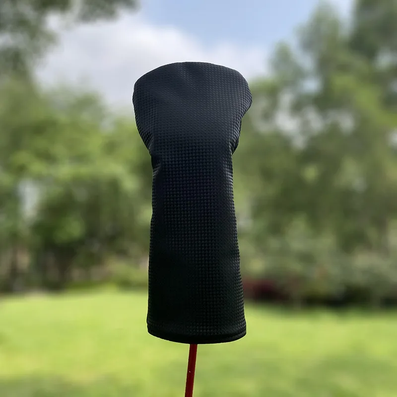 Cubierta de madera de Golf de diseño Simple, juego de protectores impermeables híbridos Fairway, cuero de PU, fundas duraderas suaves para palos de