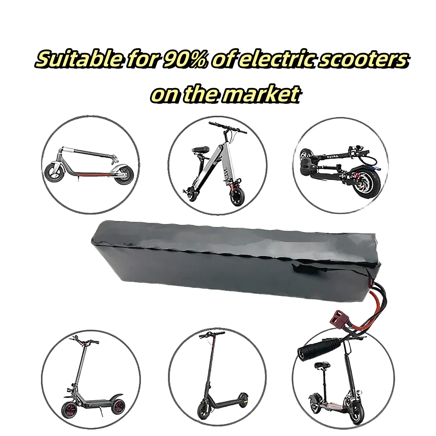 New 10S3P 36V 20Ah lithium battery,for Electric scooter,bicycles and scooters,equipped with BMS,Balanced charging,42V charger