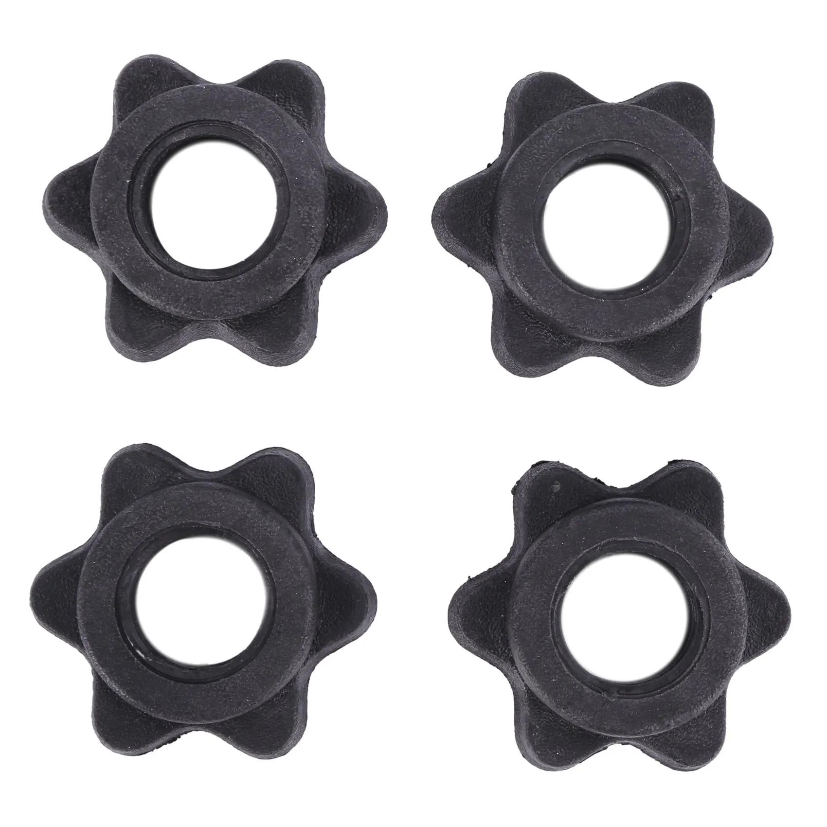 2 أزواج الدمبل عرافة الجوز الدمبل قضيب الجوز سبينلوك الياقات لقضبان الحدائد التدريب الرياضي