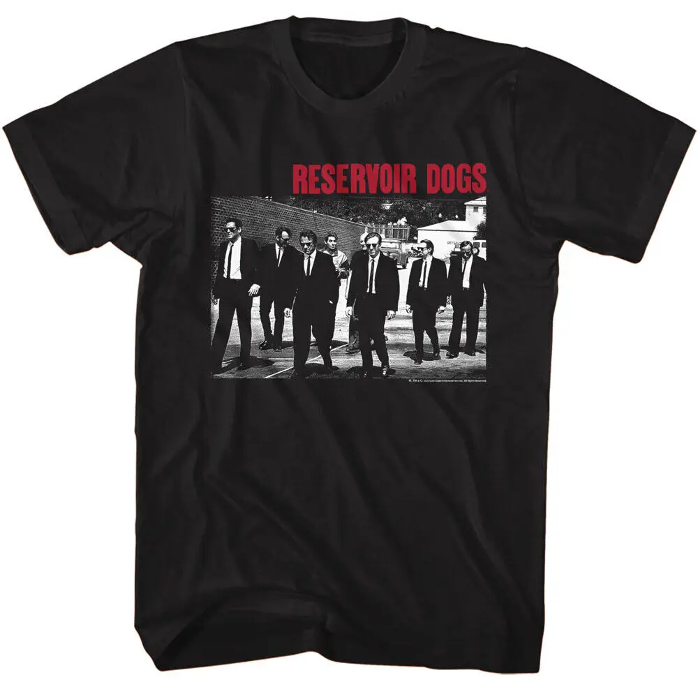 

Reservoir Dogs Movie Let's Go To Work B & W Criminals In Alley Men's T Shirt